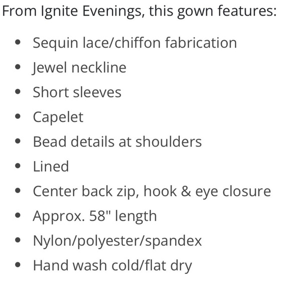 Ignite Evenings gown - Picture 2 of 2